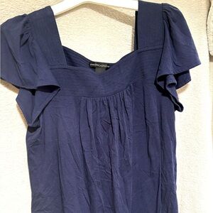 Navy Blue Women's Top